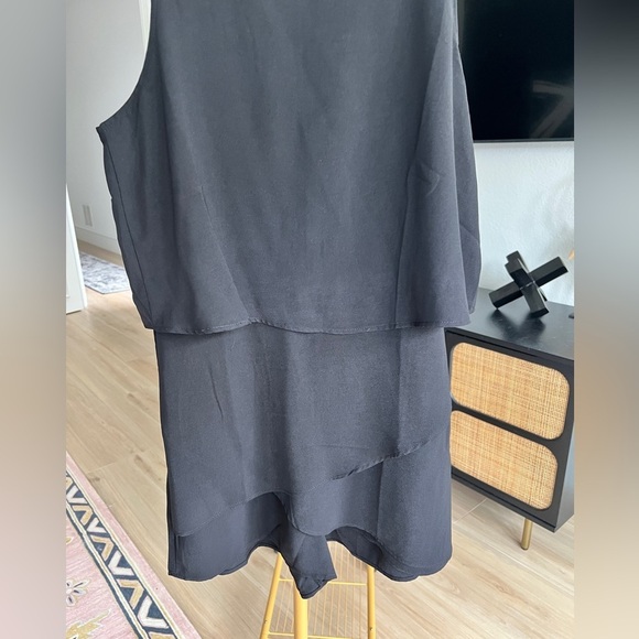 Trendy Boutique Black Layered Jumpsuit - Picture 5 of 8
